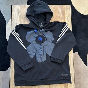 Adidas Marimeko design Black and Gray Hoodie